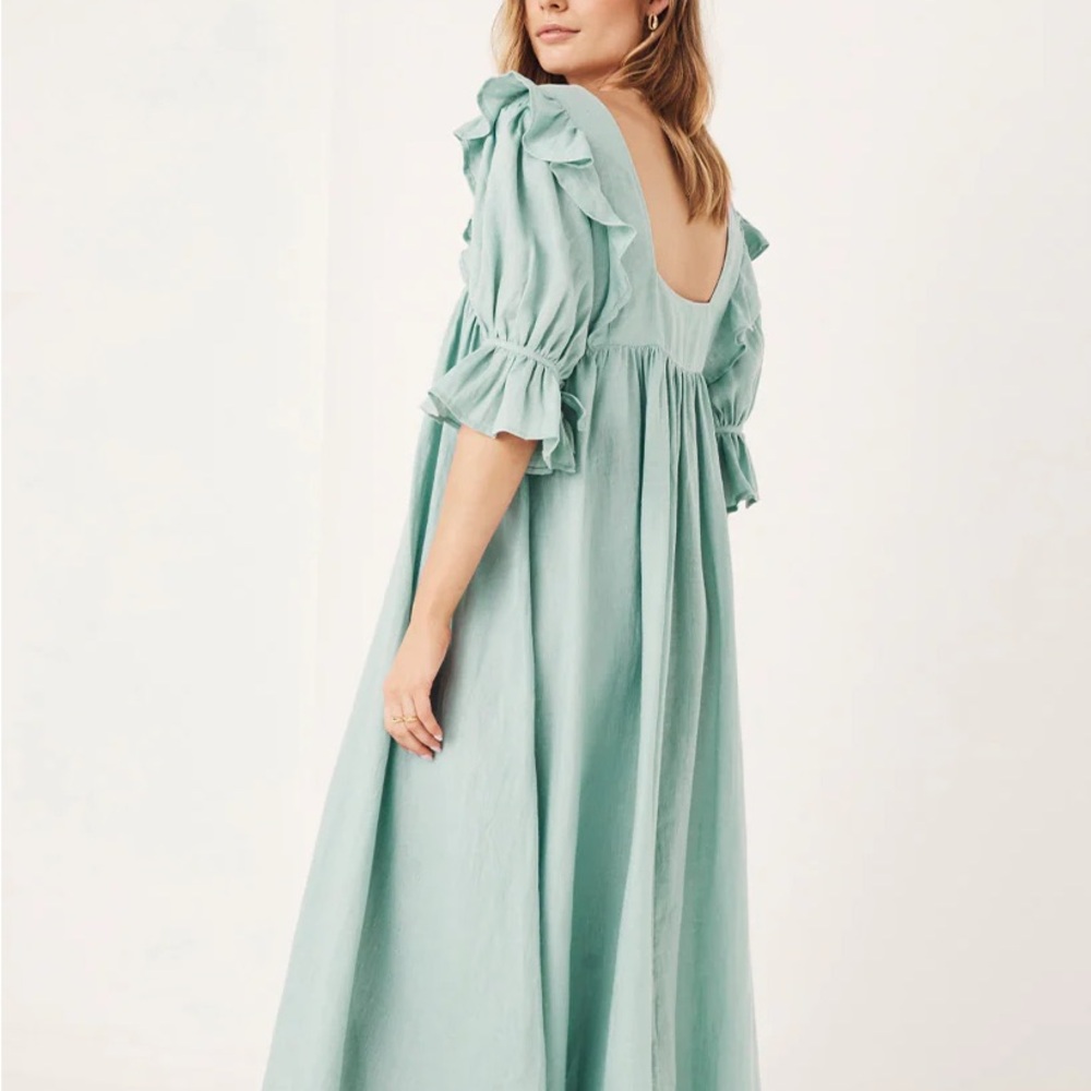 NWOT Spell Mae Linen Gown XS